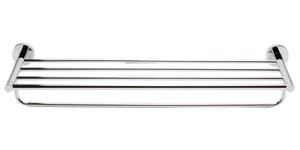 ALFI brand AB9538-PC Polished Chrome 26 inch Towel Bar & Shelf Bathroom Accessory