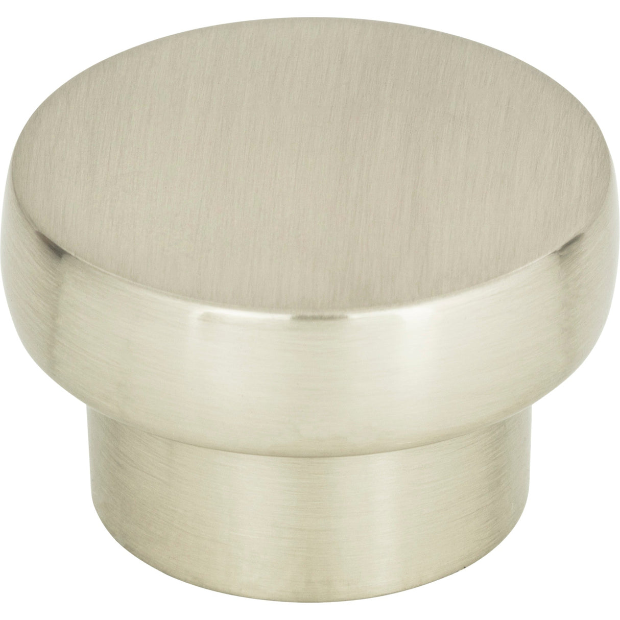 Atlas Homewares Chunky Round Knob Large 1 13/16 Inch Brushed Nickel