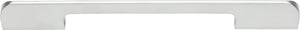Atlas Homewares Round Thin Pull 7 9/16 Inch (c-c) Matte Chrome