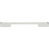 Atlas Homewares Round Thin Pull 7 9/16 Inch (c-c) Matte Chrome