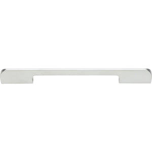 Atlas Homewares Round Thin Pull 7 9/16 Inch (c-c) Matte Chrome