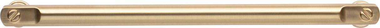 Atlas Homewares Everitt Pull 7 9/16 Inch (c-c) Warm Brass