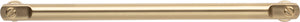 Atlas Homewares Everitt Pull 7 9/16 Inch (c-c) Warm Brass