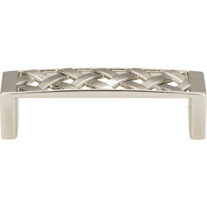Atlas Homewares Lattice Pull 3 Inch (c-c) Polished Nickel