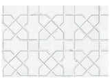 Anatolia Tile Utopio Madina Dove Honed Natural Stone Waterjet Mosaic 5001-0384-0 Madina Dove - premium natural stone mosaic tile from Anatolia Tile, available at PoshHaus showroom in Keene, NH