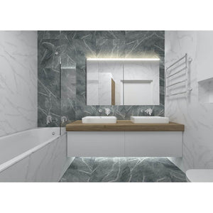 Sidler 1.1109.104 Double Mirror Door (17 3/4 / 17 3/4) W 35 1/2 / H 30 / D 4 4000K