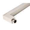 Brushed Nickel 16" Square Wall Shower Arm