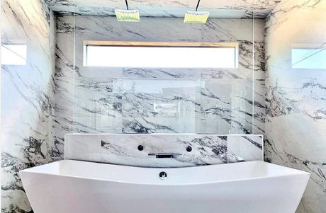 Artos Edge Ceiling Mount Waterfall Tub Filler Chrome – Lifestyle