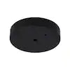 5 in. Matte Black Modern Canopy Kit for Ceiling Light Fixtures