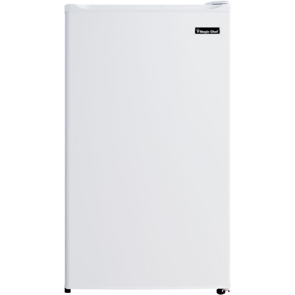 Magic Chef MCBR350W2 3.5 Cu Ft Refrigerator, Manual Defrost