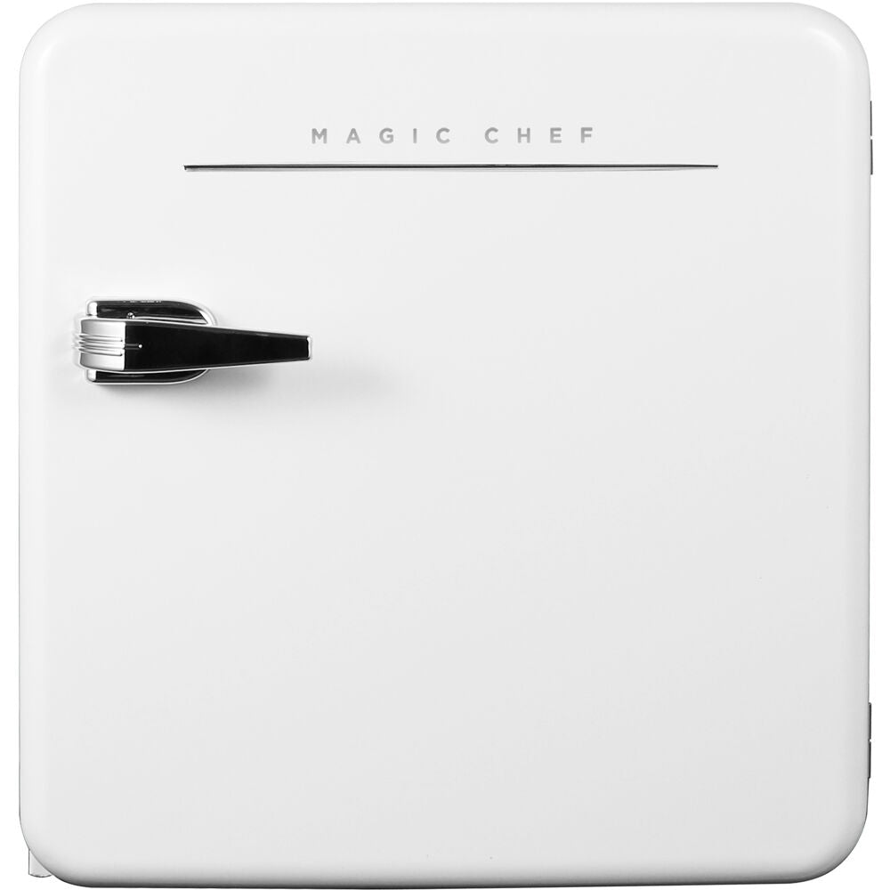Magic Chef MCR16CHW 1.6 Cu Ft Refrigerator Manual Defrost Retro