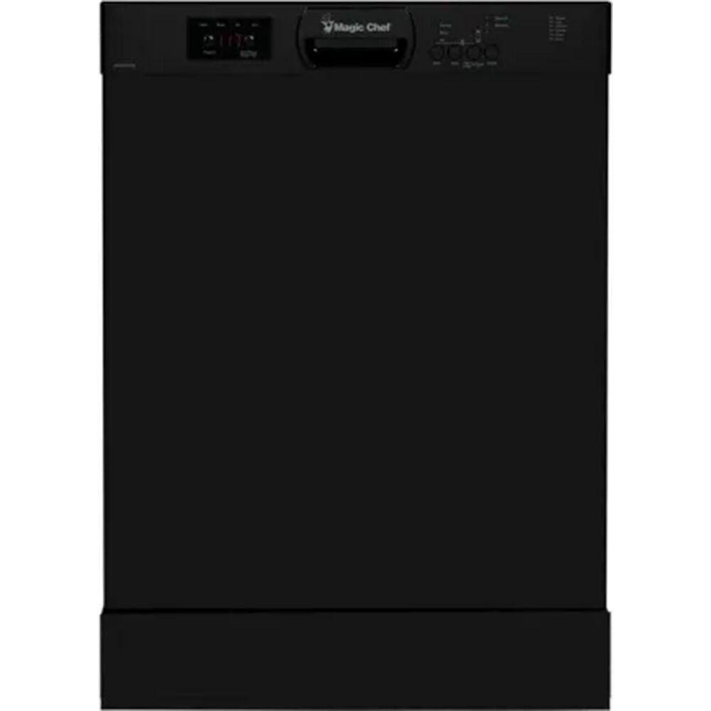 Magic Chef MCSDW7FCB 24 in. Front Control Built-In Dishwasher