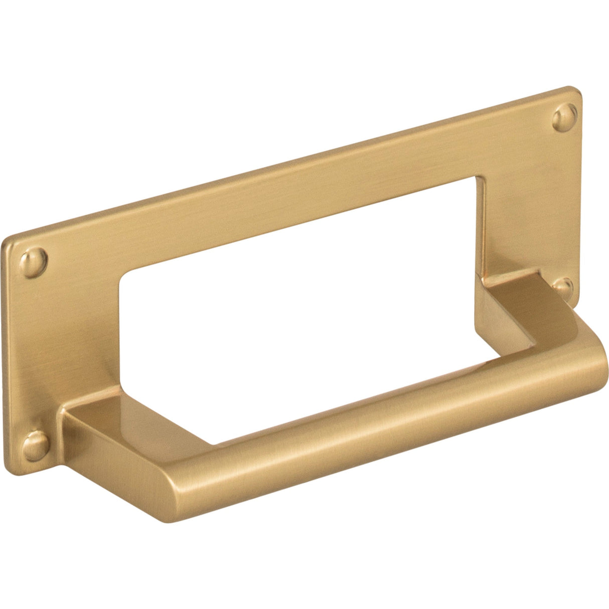 Atlas Homewares Bradbury Cup Pull 3 Inch (c-c) Warm Brass