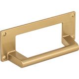 Atlas Homewares Bradbury Cup Pull 3 Inch (c-c) Warm Brass