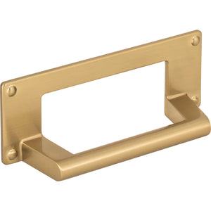 Atlas Homewares Bradbury Cup Pull 3 Inch (c-c) Warm Brass