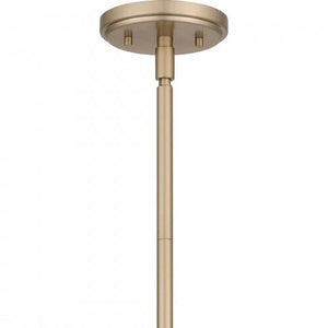 Quoizel MIC638BGD Miccio Linear chandelier 6 lights bronze gold Island Light