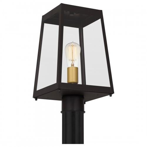 Quoizel AMBL9008WT Amberly Grove Outdoor post 1 light western bronze Outdoor