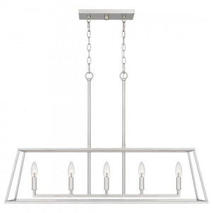 Quoizel PRC536BN Prescott Island 5 lights brushed nickel Island Light