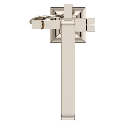 Pfister Polished Nickel Free-standing Tub Filler Without Handles LG6-1VRVD