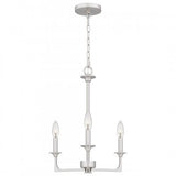 Quoizel PRC5016BN Prescott Chandelier 3 lights brushed nickel Chandelier