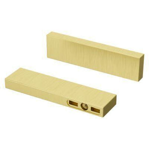 Verve Lever Handle Kit for Widespread and Roman Tub in Brushed Gold