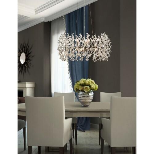 Quoizel VLA2820C Valla Pendant plsh chrm  20"d Pendant