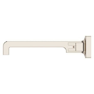Polished Nickel 2-handle 8" Widespread Wall Mount Bathroom Faucet W... LG49-VRV3D