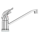 Pfirst Series 1-Handle Kitchen Faucet with Side Spray in Polished Chrome
