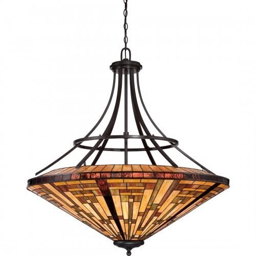 Quoizel TFST2840VB Stephen Pendant tiffany 40"d Pendant