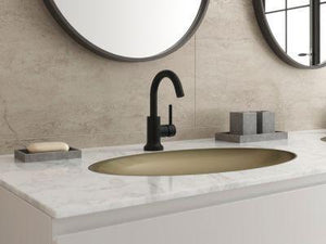 Pfister Matte Black Single Control Bathroom Faucet LG42-TNT2B