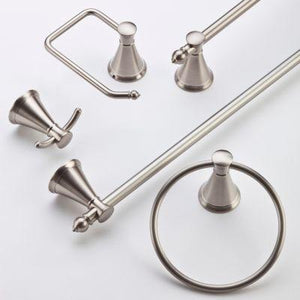 Pfister Brushed Nickel Saxton Towel Ring BRB-GL1K