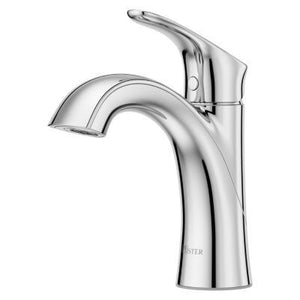 Weller Single Control Bathroom Faucet in Polished Chrome