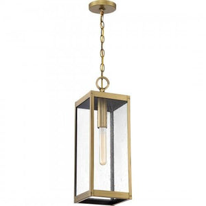 Quoizel WVR1907A Westover Outdoor hanging 1 light antique brass Outdoor Lantern