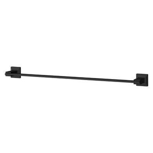 Verve 24 in. Towel Bar in Matte Black