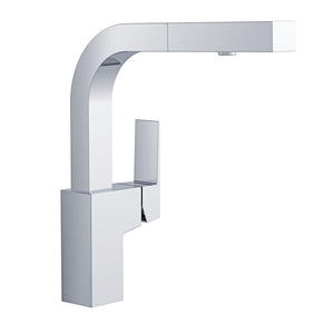 Gerber D404562BS Satin Black Mid-town Single Handle Pull-out Kitchen Faucet