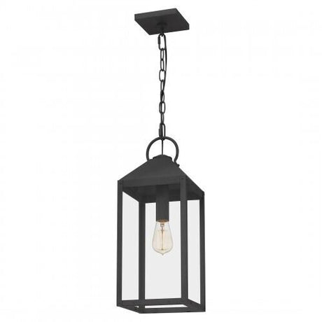 Quoizel TPE1508MB Thorpe Mini pendant 1 light mottled black Mini Pendant