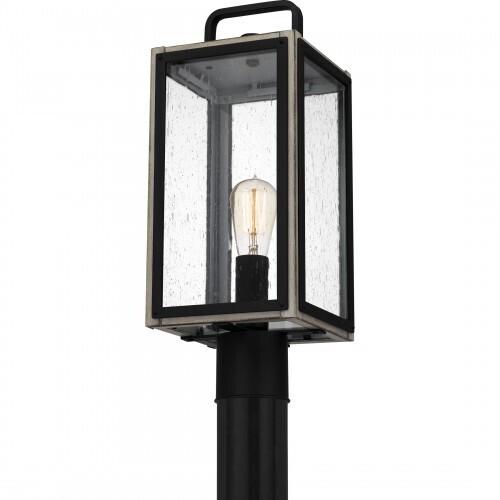 Quoizel BRAM9007MBK Bramshaw Outdoor post 1 light matte black Outdoor