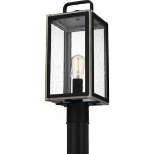 Quoizel BRAM9007MBK Bramshaw Outdoor post 1 light matte black Outdoor