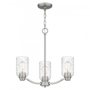 Quoizel ACA5020BN Acacia Chandelier 3 lights brushed nickel Chandelier
