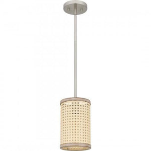 Quoizel SYA1506BN Syrah Mini pendant 1 light brushed nickel Mini Pendant
