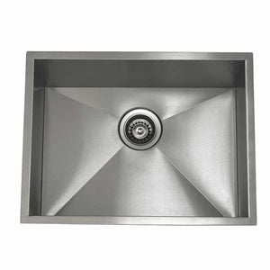 LENOVA SS-0Ri-S3 Medium Single Bowl Undermount  Lenova Zero Radius Stainless Steel Sinks
