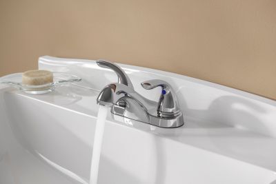Pfister Polished Chrome Pfirst Series Centerset Bath Faucet LG143-6100