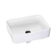 Lenova PAC-06 Above Counter Single Bowl 18-7/8 x 14-1/2 x 5 - White and Smooth