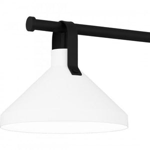 Quoizel BIK338MBK Brink Linear chandelier 3 lights matte black Island Light