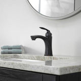 Avalon Single-Handle 4" Centerset Bathroom Faucet in Tuscan Bronze