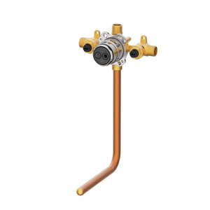 Gerber G00GS505ST No Finish Treysta Tub & Shower Valve- Ips/sweat Connection With ...