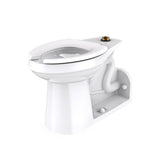 Gerber G0025878 White North Point 1.28 or 1.6 Gpf Elongated Ergoheight Top Spud BAC...