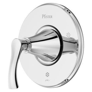 Pfister Polished Chrome 1-handle Tub & Shower Valve Only Trim R89-1WDCC