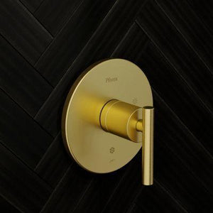 Pfister Brushed Gold Contempra Valve, Trim Only R89-1NCBG