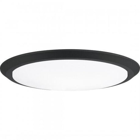 Quoizel VRG1620EK Verge Flush mount led light earth black Flush Mount